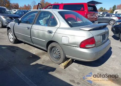 2002 Nissan Sentra Gxe from USA, damaged, VIN 3N1CB51D02L663471